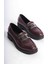 Kadın Vegan Deri Tokalı Loafer 3