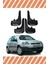 Ford Fiesta Van 2005 ve Sonrası Racing Yazılı 4'lü Tozluk Çamurluk Paçalık 1