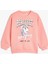 Sweatshirt Unicorn Baskılı Uzun Kollu Bisiklet Yaka Pamuk Karışımlı 1