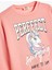 Sweatshirt Unicorn Baskılı Uzun Kollu Bisiklet Yaka Pamuk Karışımlı 3