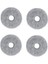 4pcs Washable Mop Cloth For Robot Vacuum 3s B108CN /2pro B113CN Robot Vacuum Cleaner Mop (Yurt Dışından) 1