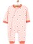 HelloBaby Fermuarlı Patiksiz Tulum Kız Bebek 1