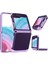 Samsung Galaxy Z Flip 5 Kontrast Renkler Zırh Cep Telefonu Kılıfı (Yurt Dışından) 1
