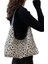 Bayan Tote Çanta Leopar Baskı Çanta Kadın Omuz Çantası Günlük Crossbody Çanta Hobo Çanta (Yurt Dışından) 2