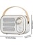 Retro Hoparlör 360 Stereo Etkisi Bluetooth Mini Hoparlör Vintage Radyo Ev Dekor Açık Beyaz Için Ses Kutusu (Yurt Dışından) 3