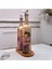 Lila Kadın Desenli 750 ml Zeytinyağı Sıvıyağ Şişesi Yağdanlık Yağlık Sirkelik Sosluk 2'li Set 4