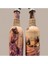 Lila Kadın Desenli 750 ml Zeytinyağı Sıvıyağ Şişesi Yağdanlık Yağlık Sirkelik Sosluk 2'li Set 5