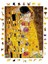 Gustav Klimt Öpücük Ahşap Puzzle Yetişkin Benzersiz Parçalı Yapboz Puzzle Yapıştırıcılı R1-09 2