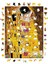 Gustav Klimt Öpücük Ahşap Puzzle Yetişkin Benzersiz Parçalı Yapboz Puzzle Yapıştırıcılı R1-09 3