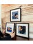 Yapışkanlı Sök-Tak Paspartulu Fotoğraflı Siyah 21X21CM Plastik kare fotoğraf 1