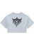 Vexed Relax Crop Kadın Mavi T-Shirt 2