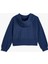Kapşonlu Fermuarlı Sweatshirt Uzun Kollu Dokulu 2