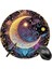 Astrolozi Shop Güneş & Ay Temalı Yuvarlak Mousepad 2