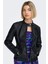 Jdyemily Slim Fit Fermuarlı Dik Yaka Deri Ceket Bayan Deri Ceket 15241382 3