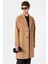 Camel Oversize Erkek Kaban 4