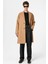 Camel Oversize Erkek Kaban 5