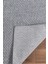 Natura Premium Kalite Kaymaz Tabanlı Doğal Yıkanabilir Kilim Oturma Odası Balkon Bahçe Mutfak Kilim BK-102 Gri 120X180 cm 3