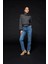 Kadın Denim Yüksek Bel Düz Kesim Kot Pantolon - 15311652 1