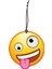 Bymeyla Dil Çıkaran Şaşkın Emoji Görselli Oto Kokusu ve Oto Aksesuarı 1