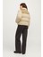 Jxlısa Teddy Puffer Jacke Krem Kadın Mont 2