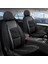 ford Focus 5 Uyumlu Yarı Deri Oto Koltuk Kılıfı Ön Arka Set Alpine Model Siyah Sc 1