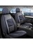 Bmw X3 Uyumlu Yarı Deri Oto Koltuk Kılıfı Ön Arka Set Alpine Model Siyah Mavi Sc 1