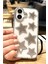 iPhone 16 Plus Uyumlu Aynalı Yıldızlı Taşlı Şeffaf Kılıf 4