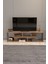 TV SEHPASI RAFLI 140 CM GZD TV ÜNİTESİ ATLANTİK CEVİZ 3