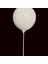 Balon Çubuğu ve Hunisi (Beyaz) 10 Adet-32,5 Cm. 1