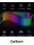 Taşınabilir Özelleştirilebilir Cama Yapıştırılan Mobil Uygulama Kontrollü Araç Oto Rgb LED Panel 3