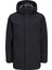 Jack Jones Jjekeen Parka Pls Erkek Siyah Büyük Beden Mont 12267784-02 1
