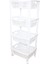 4 Katlı Sepet Düzenleyici - Raf Ünitesi Tekerlekli 400X295X960MM (4767) - EMY4035-4898 1
