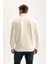 3 İplik Pamuklu Şardonlu İçi Polarlı Comfort Regular Fit Rahat Kalıp Dik Yaka Fermuarlı Kalın Sweatshirt D9067AXNS 5