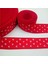 Kırmızı Stil 5 Yard 1'' Kalp Şekilli Baskılı Grosgrain Kurdele Saç Kurdelesi Mg (Yurt Dışından) 1