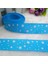 Gök Mavisi Tarzı Yeni 5 Metre 1'' Yıldız Baskılı Grosgrain Kurdele Saç Kurdelesi Kendin Yap - E-Ticaret (Yurt Dışından) 1