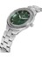 Davıd Guner Yeşil Kadranlı Gümüş Kaplama Düz Kadın Kol Saati 3