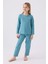 Kız Çocuk Petrol Pijama Takımı 1