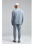 Erkek Mavi Sweatshirt 5