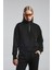 Kadın Siyah Sweatshirt 2