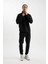 Fit Standart Fit Dik Yaka Yarım Fermuarlı Sporcu Sweatshirt D2363AX24AU 2