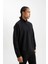 Fit Standart Fit Dik Yaka Yarım Fermuarlı Sporcu Sweatshirt D2363AX24AU 3