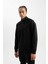 Fit Standart Fit Dik Yaka Yarım Fermuarlı Sporcu Sweatshirt D2363AX24AU 4