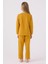 Kız Çocuk Hardal Pijama Takımı 5