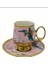 Roykıng Kuşlu Pembe 6 Kişilik Fincan Takımı 1