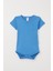 Erkek Bebek Çıtçıtlı Zıbın Body Basic 9 Ay-3 Yaş, Mavi 1