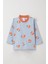 Kız Bebek Pijama Takımı Meyve Desenli 4 Ay-1 Yaş, Buz Mavisi 2