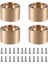 4 Adet Pirinç 12MM Tekerlek Altıgen Hub Genişletme Adaptörü 1.9 2.2 Jant 1/10 Rc Paletli Eksenel SCX10 Traxxas TRX4,15MM (Yurt Dışından) 2