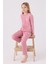 Kız Çocuk Leylak Pijama Takımı 3