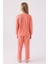 Kız Çocuk Pembe Pijama Takımı 5