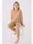 Kız Çocuk Vizon Pijama Takımı 3